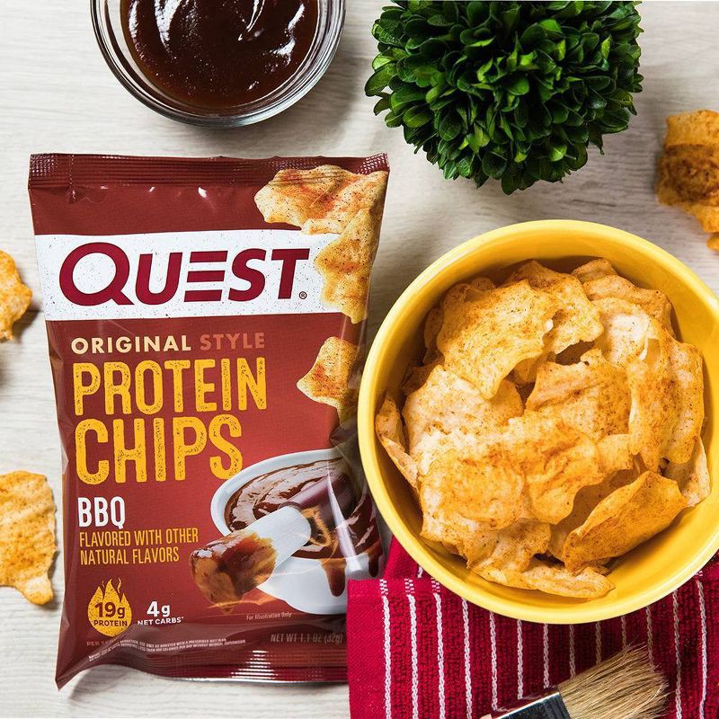 slide 5 of 6, Quest Nutrition Protein Chips - BBQ - 1.1oz/4ct, 1.1 oz, 4 ct