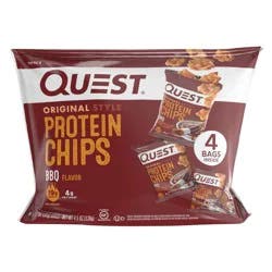 Quest Nutrition Protein Chips - BBQ - 1.1oz/4ct