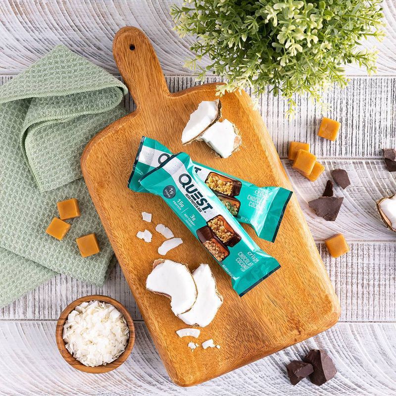 slide 7 of 7, Quest Nutrition 18g Crispy Protein Bar - Chocolate Coconut - 4ct, 18 gram, 4 ct
