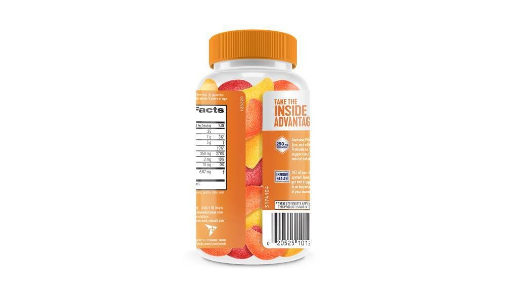 slide 3 of 4, Digestive Advantage Probiotic + Immunity Gummies, 64 ct