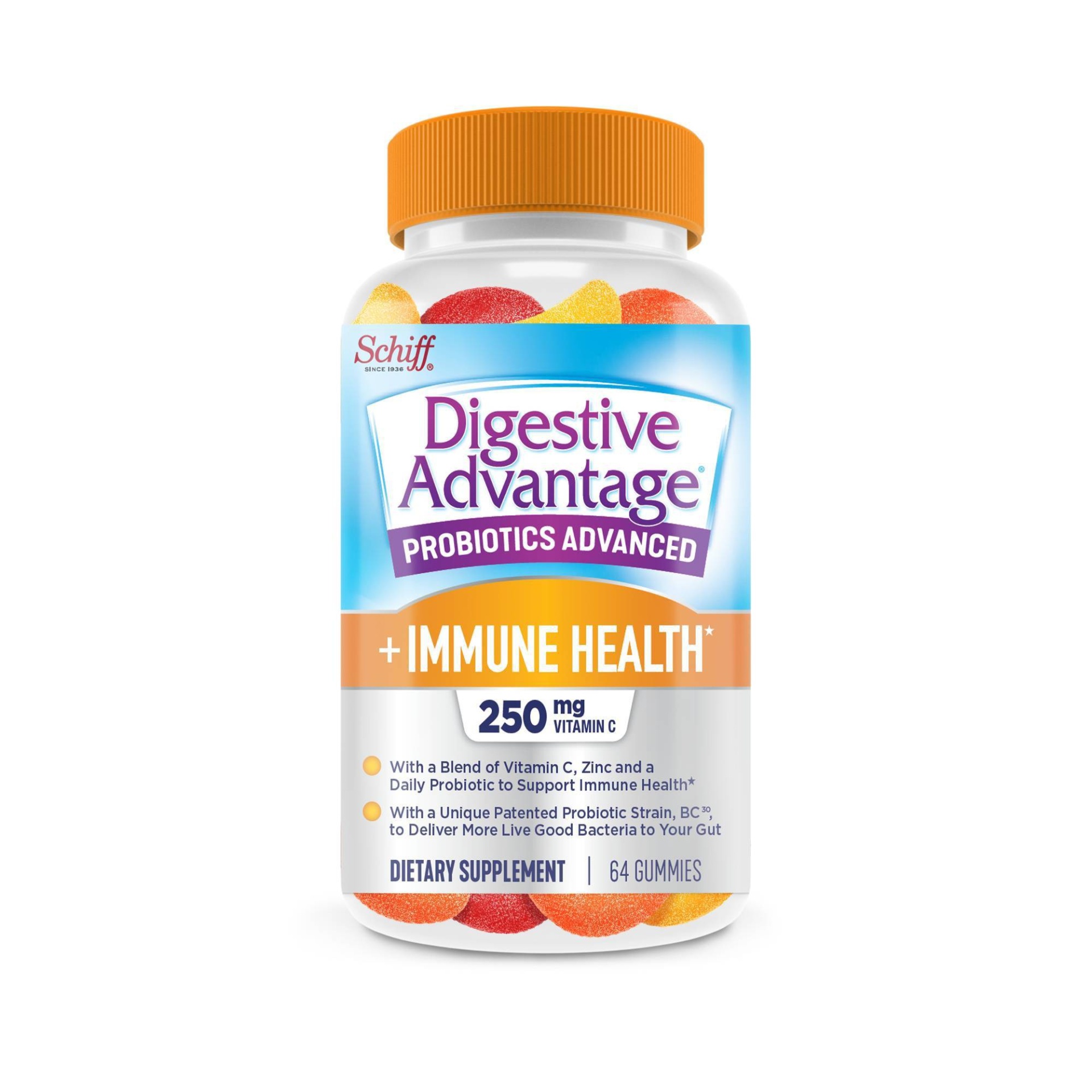Digestive Advantage Probiotic + Immunity Gummies 64 ct Shipt