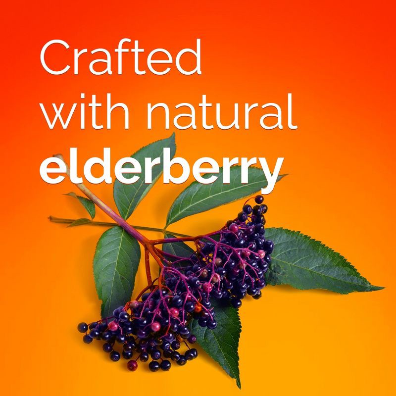 slide 4 of 8, Emergen-C Elderberry Gummies - 36ct, 36 ct