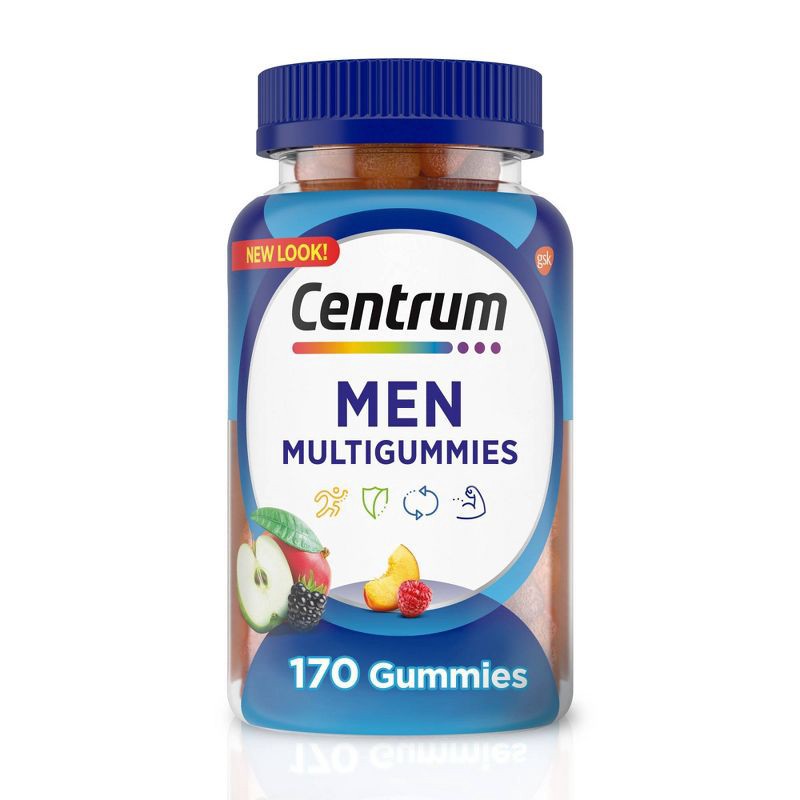 slide 1 of 10, Centrum Men's Multivitamin Gummies - 170ct, 170 ct