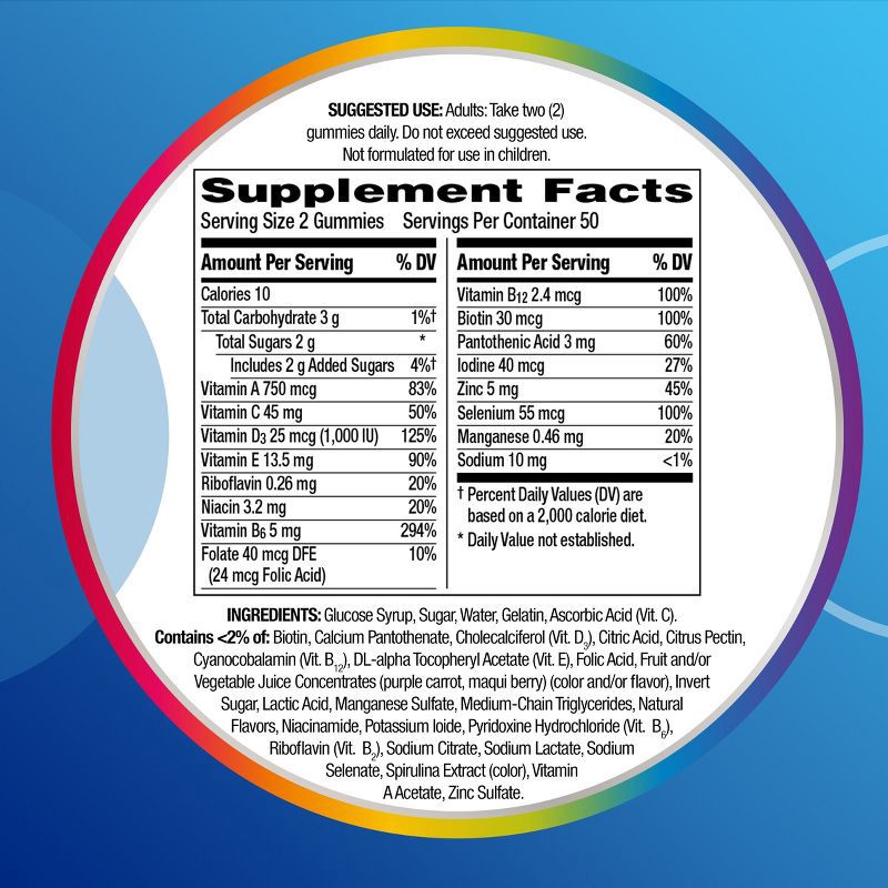 slide 11 of 11, Centrum Men's Multivitamin Gummies - 170ct, 170 ct