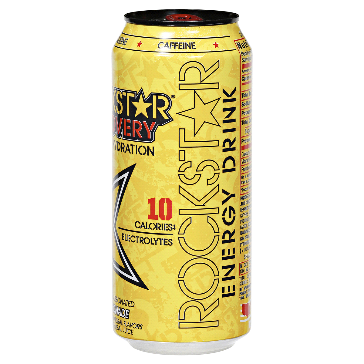 slide 3 of 4, Rockstar Recovery Lemonade Energy Drink- 16 fl oz, 16 fl oz