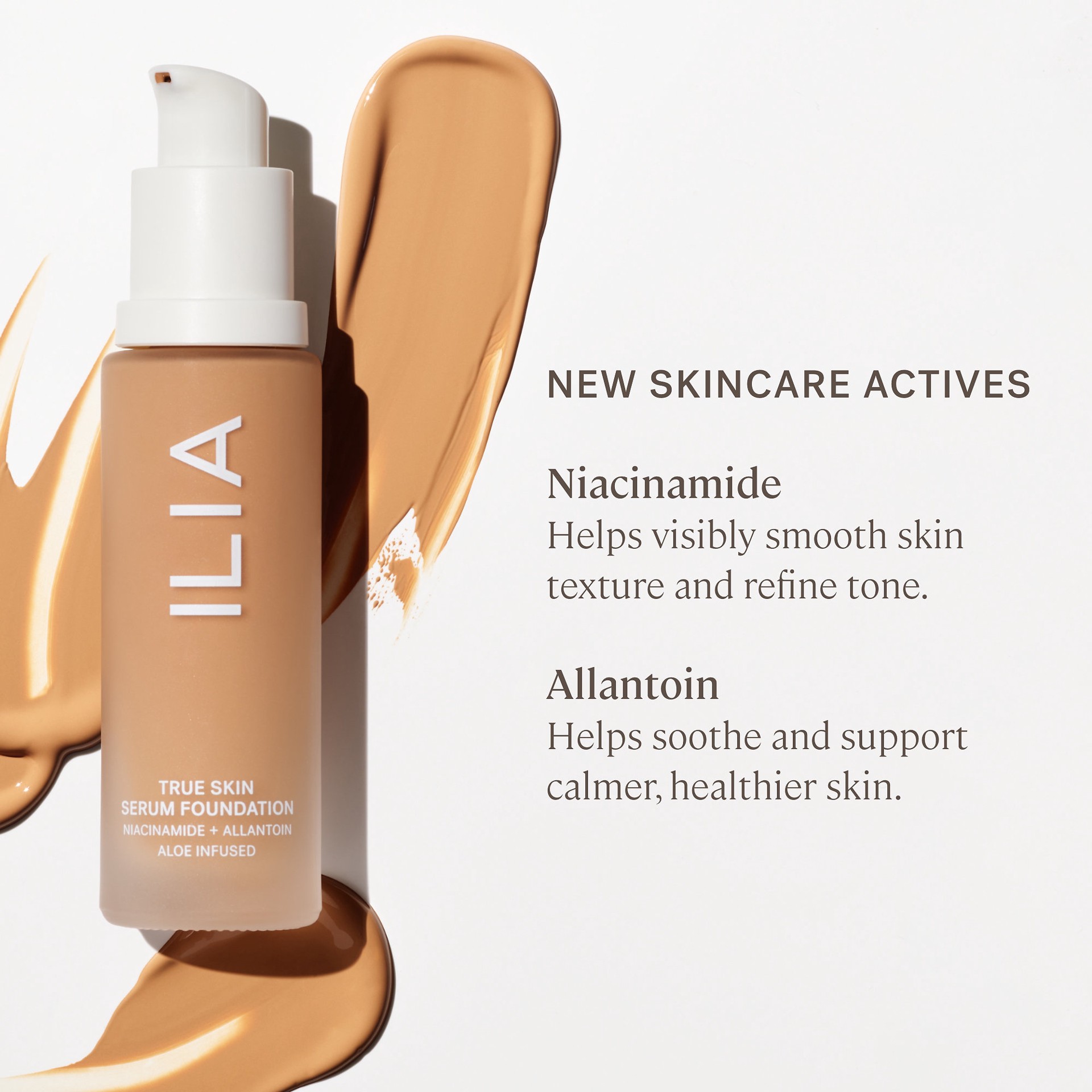 slide 9 of 13, ILIA True Skin Medium Coverage Serum Foundation with Niacinamide Texel SF3, 1 oz/ 30 ml