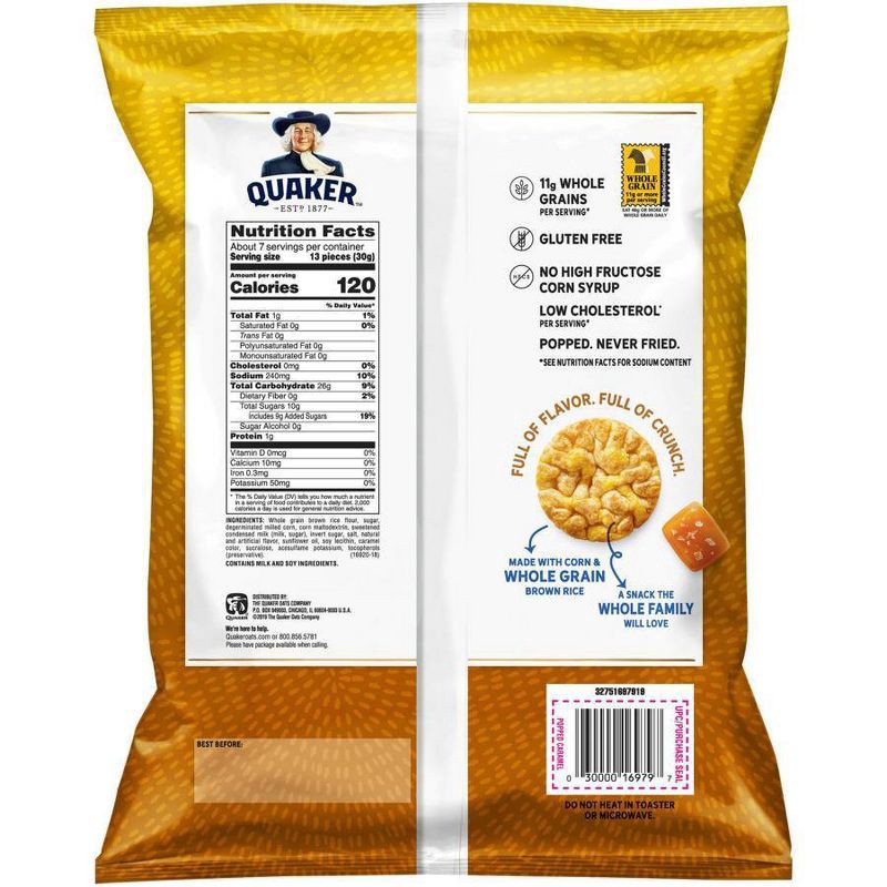 slide 2 of 3, Quaker Rice Crisp Caramel - 7.04oz, 7.04 oz