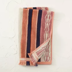 Multi Striped Sonoma Hand Towel - Opalhouse 1 ct