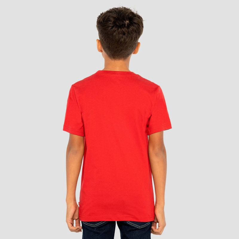 slide 4 of 7, Levi's Boys' Batwing Logo Short Sleeve T-Shirt - Levi's Red 4, 1 ct