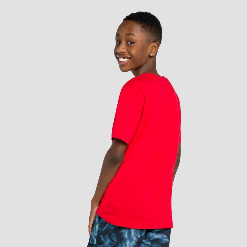 slide 2 of 7, Levi's Boys' Batwing Logo Short Sleeve T-Shirt - Levi's Red 6, 1 ct