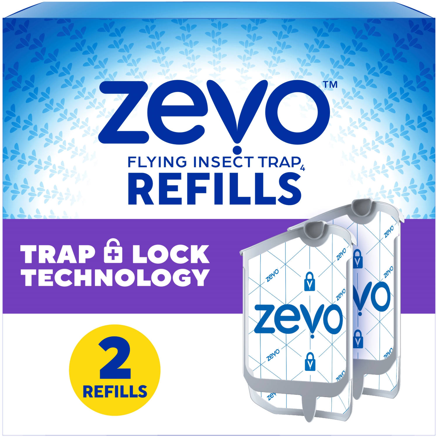 slide 1 of 8, Zevo Refills Flying Insect Trap 2 ea, 2 ct