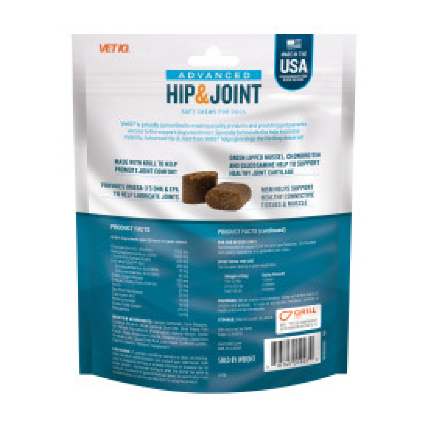slide 2 of 8, VetIQ Hip & Joint Advanced 60ct, 60 ct