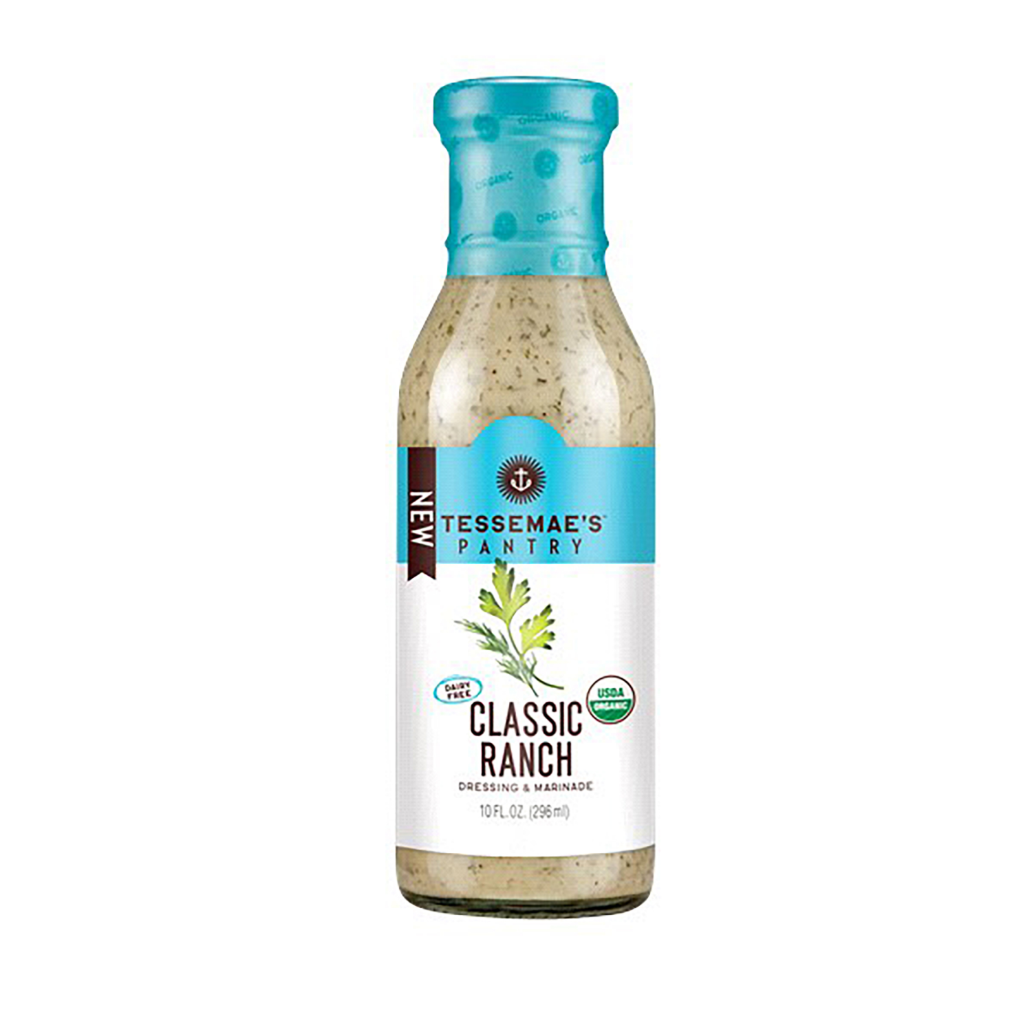 slide 1 of 2, Tessemae's Classic Ranch Dressing, 10 fl oz