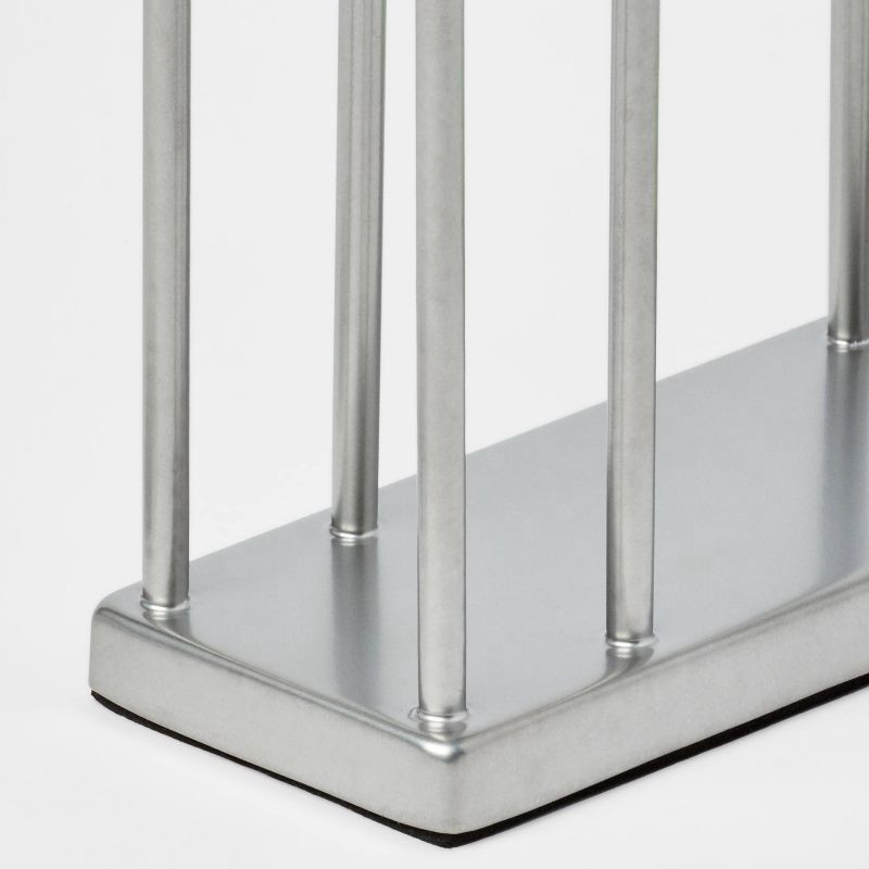 slide 3 of 3, Steel Napkin Holder Nickel - Threshold™, 1 ct