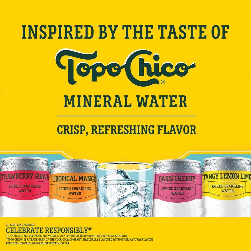 Topo Chico Hard Seltzer Variety Pack - 12pk/12 fl oz Slim Cans 12 ct ...