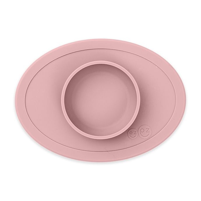 slide 1 of 8, ezpz Tiny Bowl Placemat - Blush, 1 ct