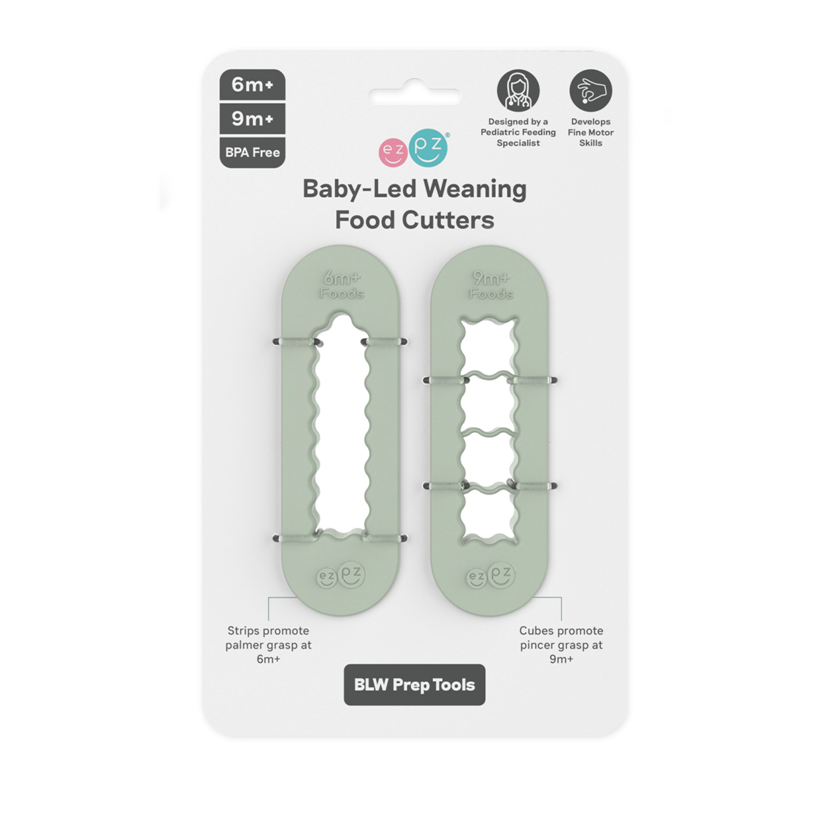 slide 4 of 5, ezpz Baby-Led Weaning Food Cutters, 1 ct