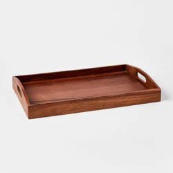 20" x 13" Wood Signature Serving Tray - Threshold™