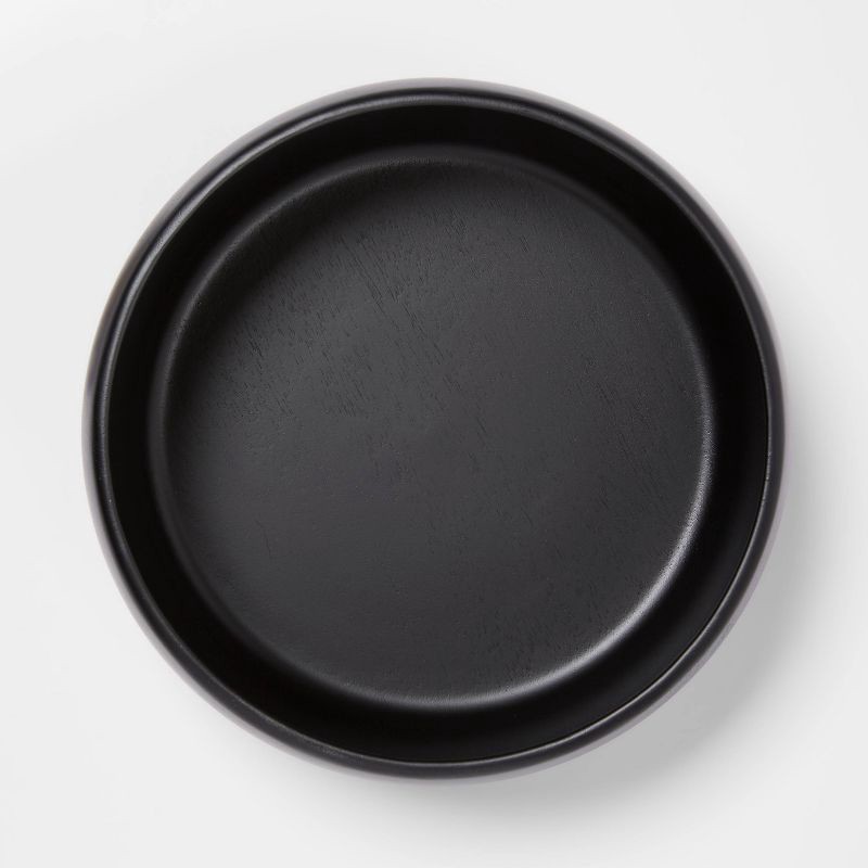 slide 3 of 3, 54oz Acacia Modern Serving Bowl Black - Threshold™, 54 oz