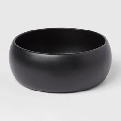 54oz Acacia Modern Serving Bowl Black - Threshold™