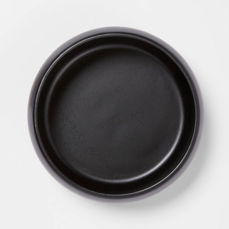 slide 3 of 3, 118oz Acacia Modern Serving Bowl Black - Threshold™, 118 oz