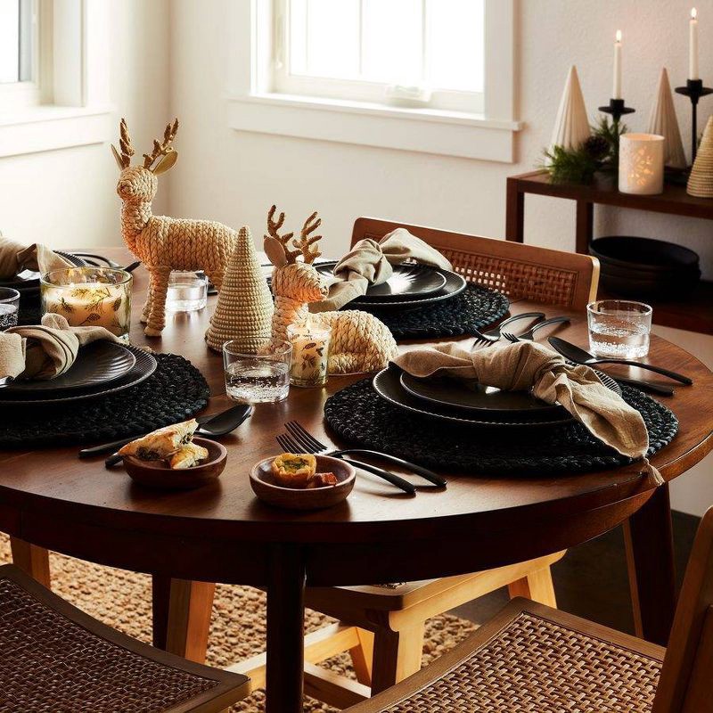 slide 5 of 6, 3.3oz Wood Mini Round Serving Bowl - Threshold™, 3.3 oz