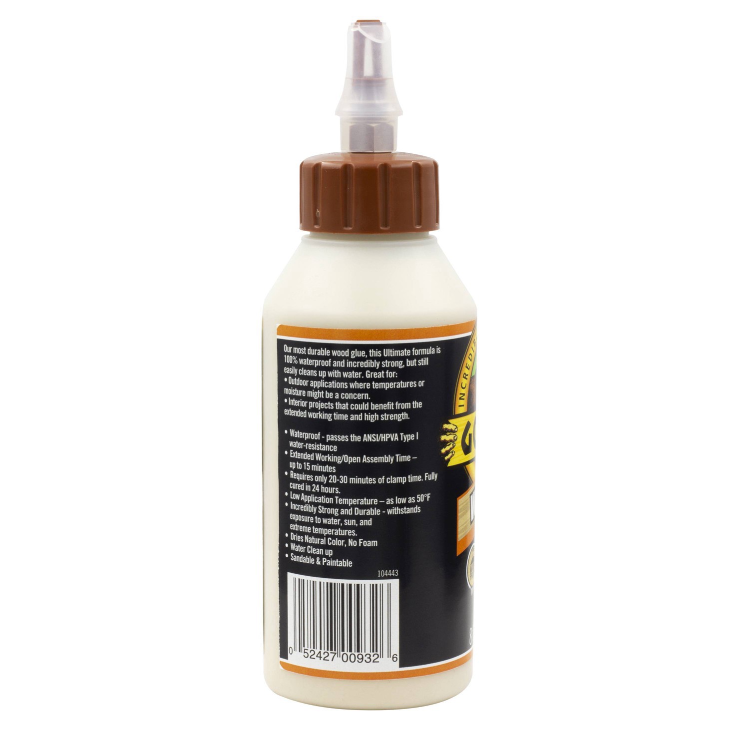 18oz (532ml) Gorilla Wood Glue