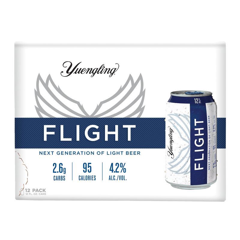 slide 2 of 5, Yuengling Flight Light Beer - 12pk/12 fl oz Cans, 12 ct; 12 fl oz
