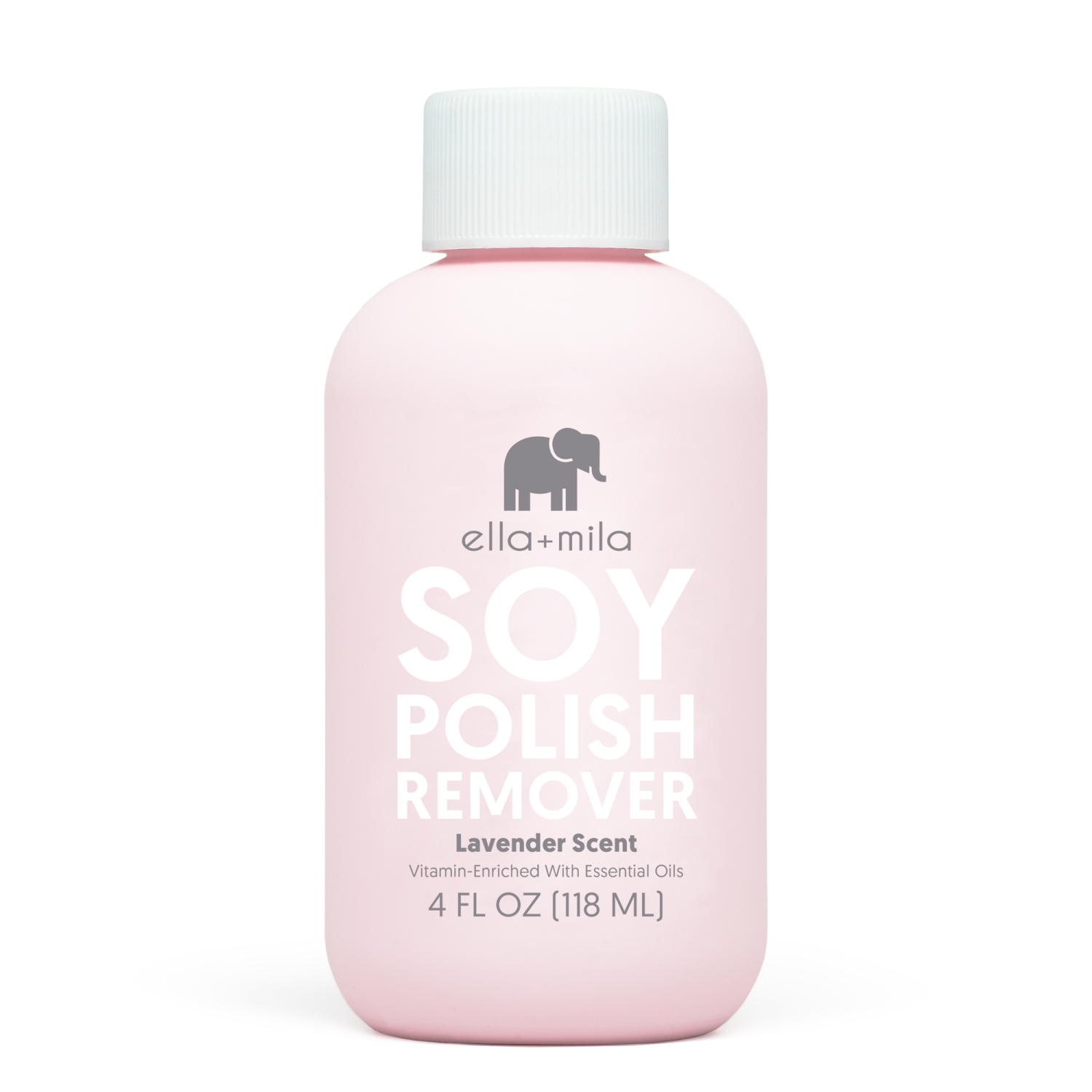 slide 1 of 4, ella+mila Soy Nail Polish Remover - Lavender - 4 fl oz, 4 fl oz