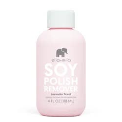 ella+mila Soy Nail Polish Remover - Lavender - 4 fl oz