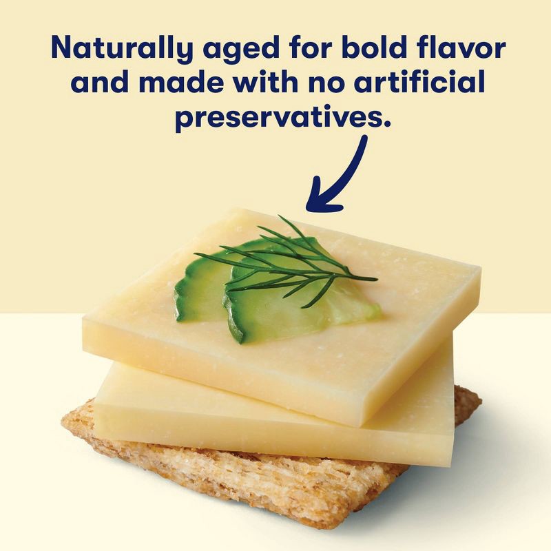 slide 3 of 7, Tillamook Extra Sharp White Cheddar Cracker Cut Cheese - 6.5oz/24 slices, 6.5 oz