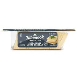 Tillamook Extra Sharp White Cheddar Cracker Cut Cheese - 6.5oz/24 slices