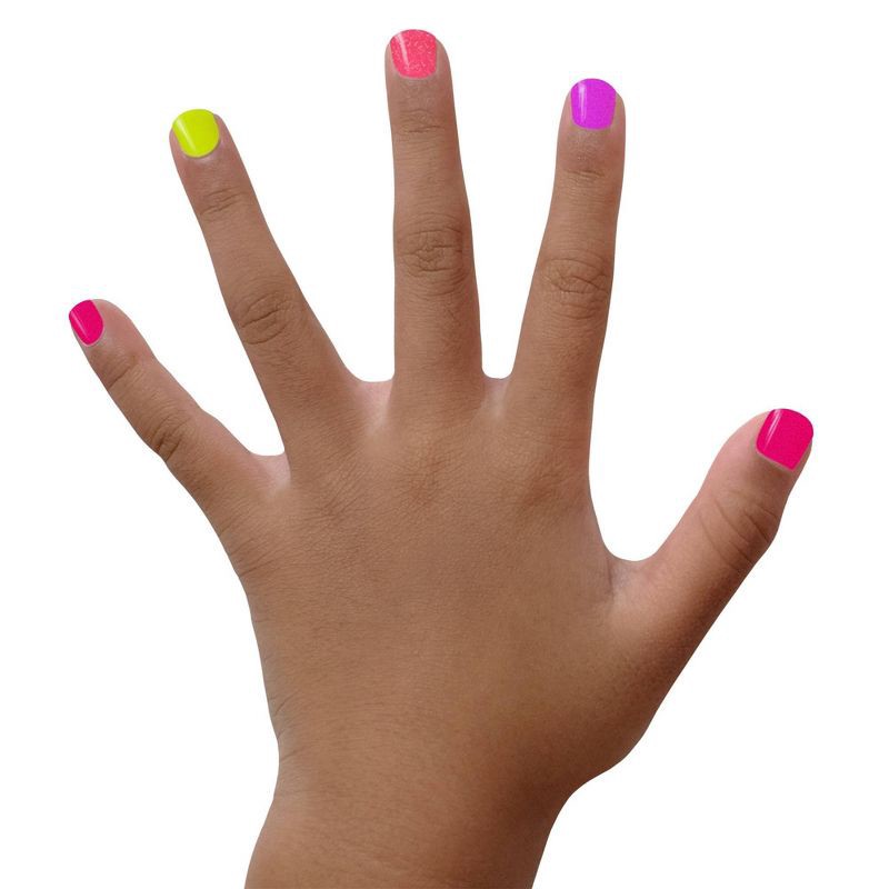 slide 4 of 13, Piggy Paint Nail Polish Set - Neon - 4pk/0.48 fl oz, 4 ct, 0.48 fl oz