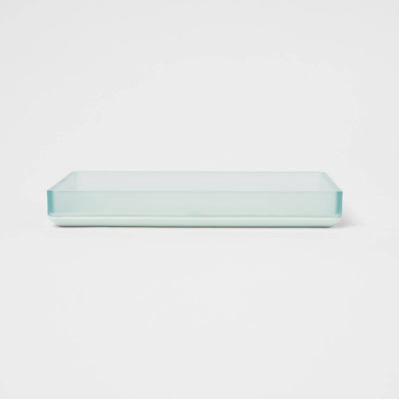 slide 1 of 4, Bathroom Tray Mint - Room Essentials™, 1 ct