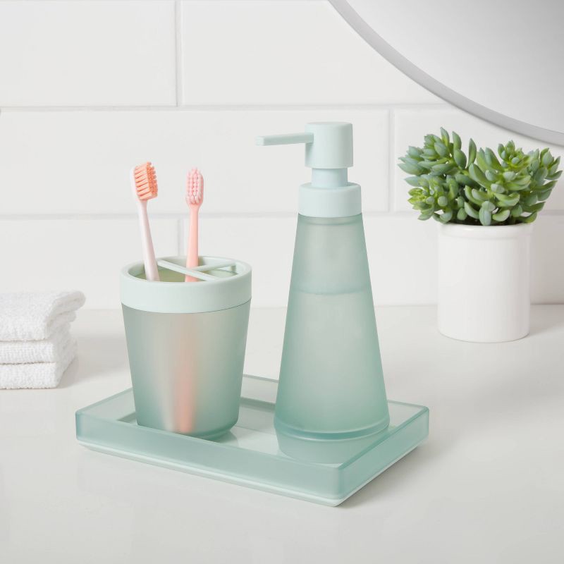 slide 2 of 4, Toothbrush Holder Mint - Room Essentials™, 1 ct