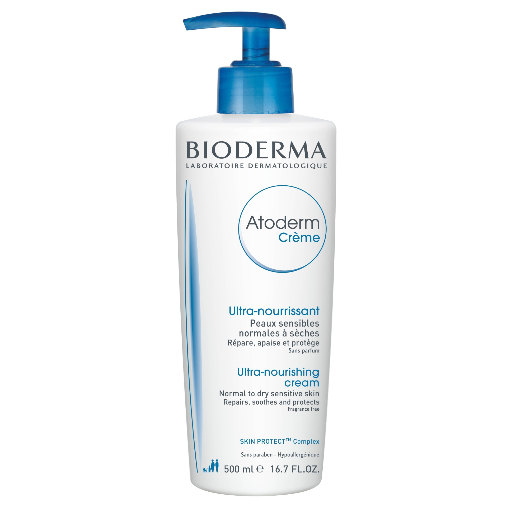 slide 1 of 3, Bioderma Atoderm Body Cream - 16.7 fl oz, 16.7 fl oz