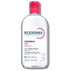 Bioderma Sensibio H2O Micellar Water Makeup Remover - 16.9 fl oz: Sensitive Skin, Paraben-Free, Soap-Free Cleanser