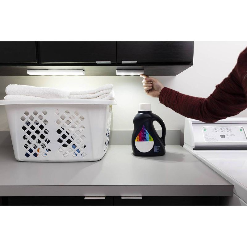 slide 7 of 9, Energizer 12" LED Battery Operated Light Bar: Closet Light, 12 Inch, 100 Lumens, Push Button, UL Listed, White, 1 ct