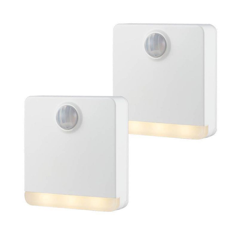 slide 9 of 9, Energizer 2pk Battery Operated LED Mini Path Light: Outdoor Pathway Lights, Battery-Powered, Plastic, On/Off Switch, 2 ct