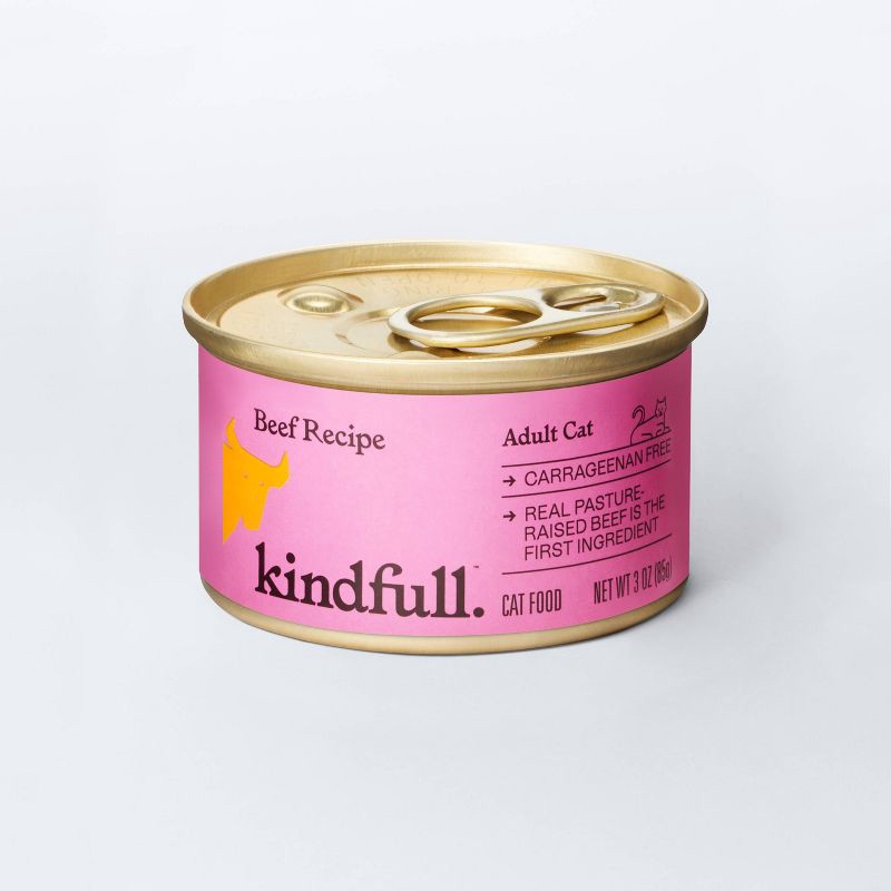 View of Beef Recipe Wet Cat Food - 3oz - Kindfull 3 oz | Shipt