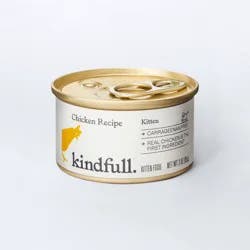 Chicken Pate Recipe Kitten Wet Cat Food - Kindfull™ 3oz