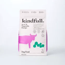 Beef and Vegetable Recipe Dry Dog Food - 5lbs - Kindfull™