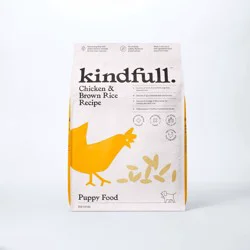 Chicken and Brown Rice Puppy Recipe Dry Dog Food - 13lbs - Kindfull™