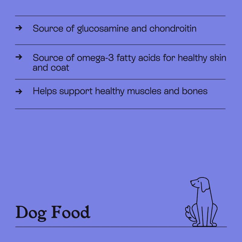 slide 5 of 8, Chicken and Salmon Recipe Dry Dog Food - 5lbs - Kindfull™, 5 lb