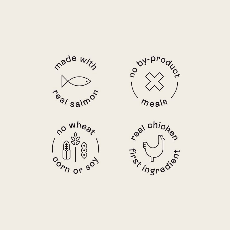 slide 8 of 8, Chicken and Salmon Recipe Dry Dog Food - 23lbs - Kindfull™, 23 lb