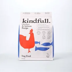Chicken and Salmon Recipe Dry Dog Food - 23lbs - Kindfull™