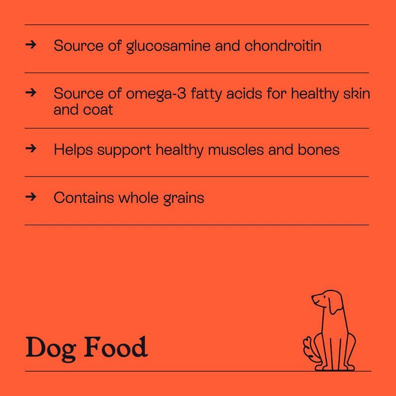 slide 5 of 8, Chicken and Brown Rice Recipe Dry Dog Food - 5lbs - Kindfull™, 5 lb