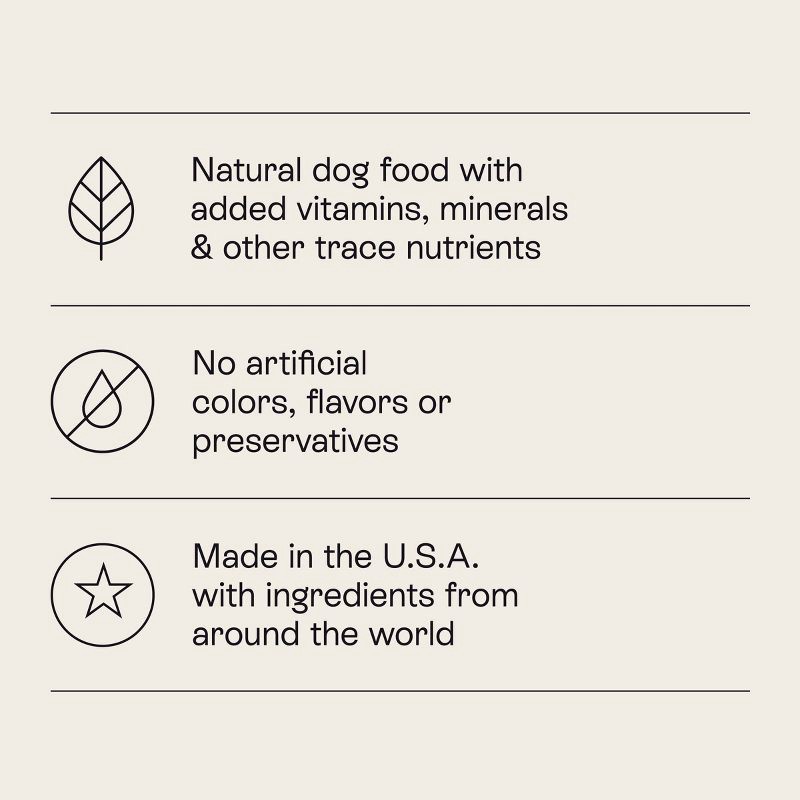 slide 7 of 8, Beef and Vegetable Recipe Dry Dog Food - 23lbs - Kindfull™, 23 lb