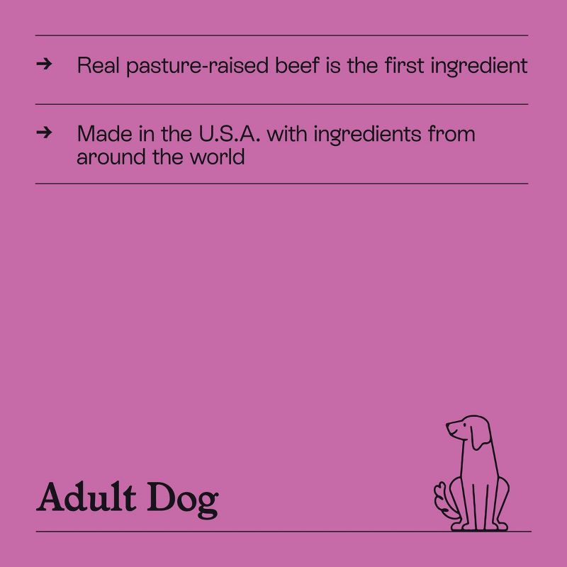 slide 5 of 7, Beef Recipe Wet Dog Food - 12.5oz - Kindfull™, 12.5 oz