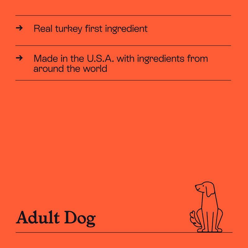slide 5 of 6, Turkey Recipe Wet Dog Food - 12.5oz - Kindfull™, 12.5 oz